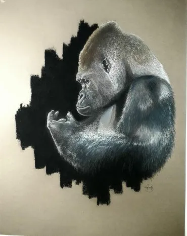 Illustration de "Le penseur"