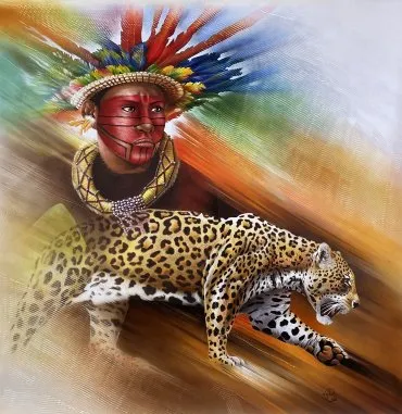 Illustration de "Amazonia Utopia"