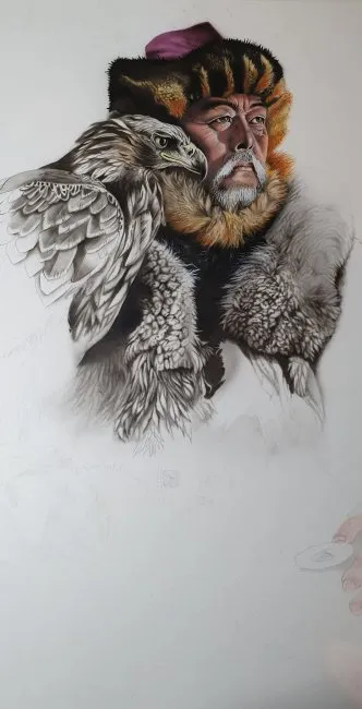 Le chasseur Kazakh